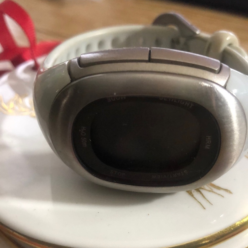 Nike Women’s White Silver Wearable Fitness Tracker